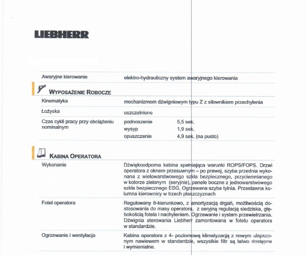 Liebherr L 538 Hjullastere