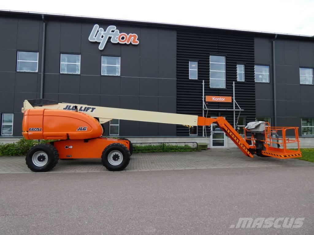 JLG 660 SJ Bomlift Leddede bomlifter