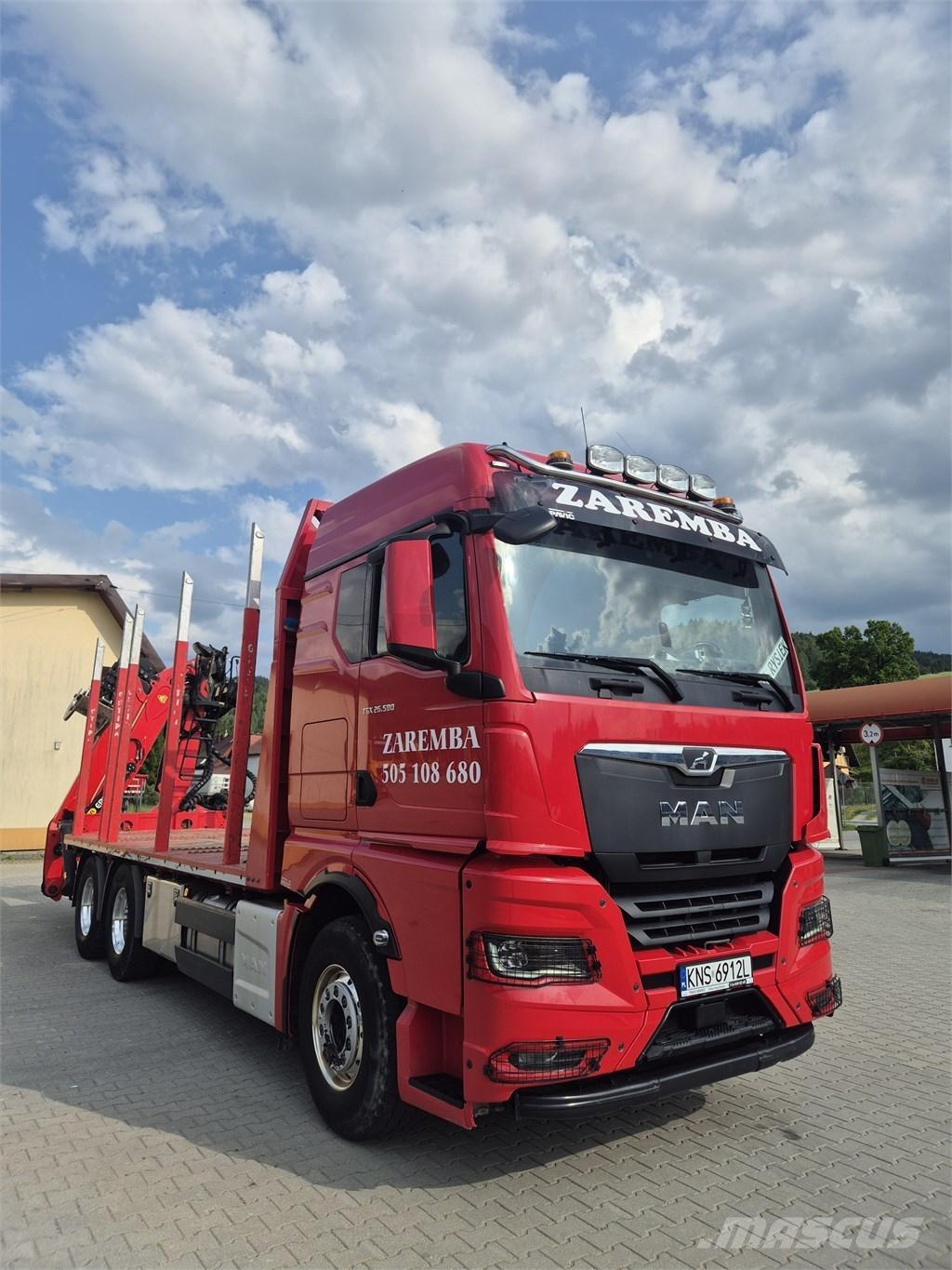 MAN TGX 26.580 Tømmerbiler