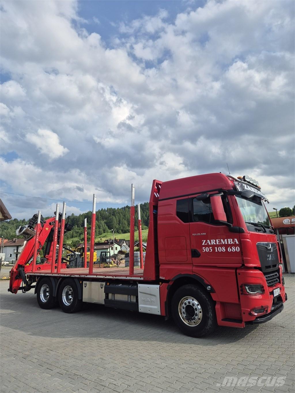 MAN TGX 26.580 Tømmerbiler