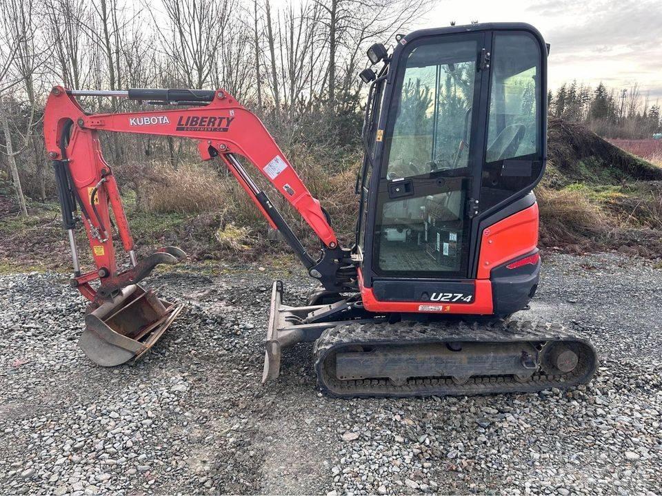 Kubota U 27 Minigravere <7t