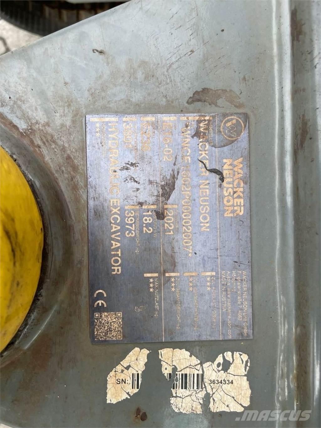 Wacker Neuson EZ36 Beltegraver