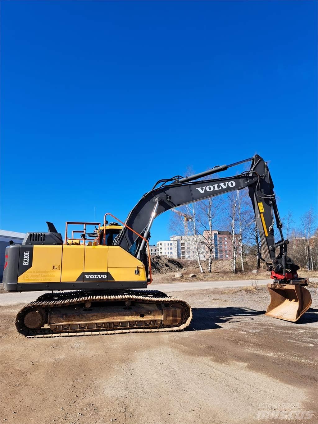 Volvo EC220EL Beltegraver