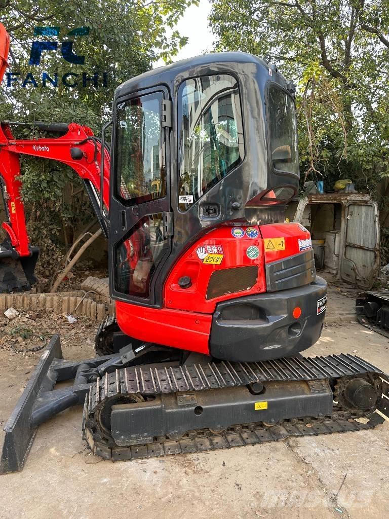 Kubota KX135-5 Beltegraver