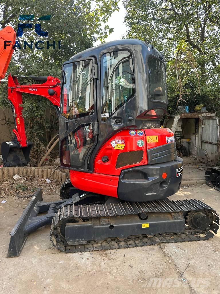 Kubota KX135-5 Beltegraver