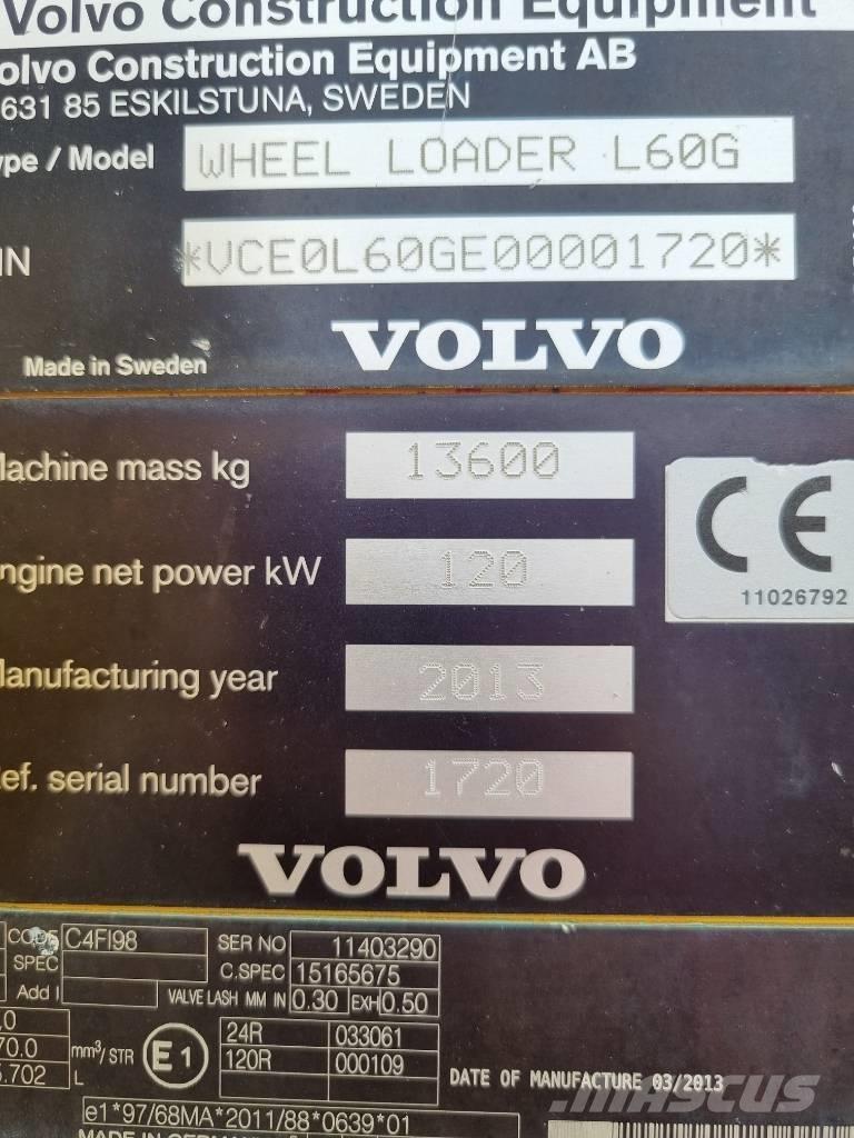 Volvo L 60 G Hjullastere