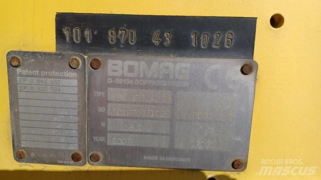 Bomag BW 174 A C Kombivalser