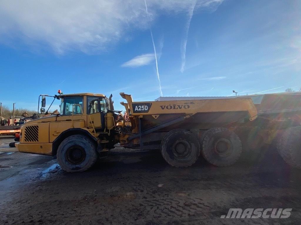 Volvo A 25 D Rammestyrte Dumpere
