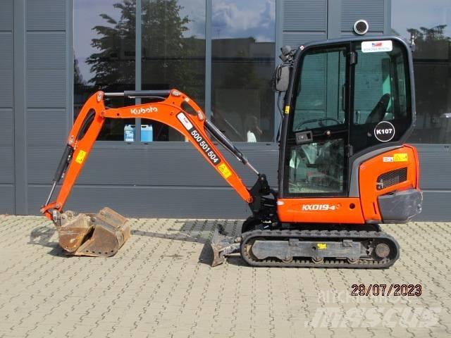 Kubota KX 019-4 Minigravere <7t