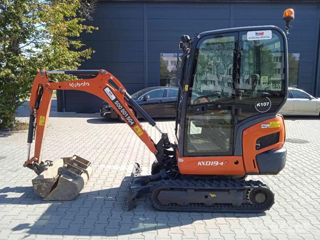 Kubota KX 019-4 Minigravere <7t