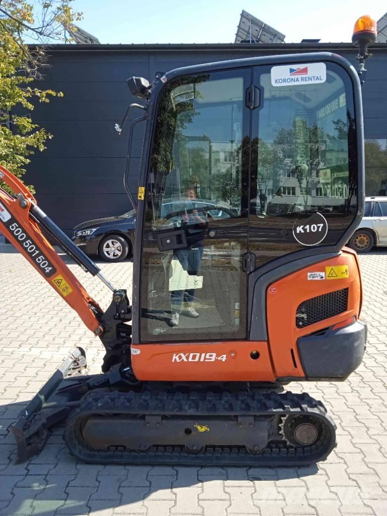 Kubota KX 019-4 Minigravere <7t