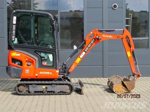 Kubota KX 019-4 Minigravere <7t