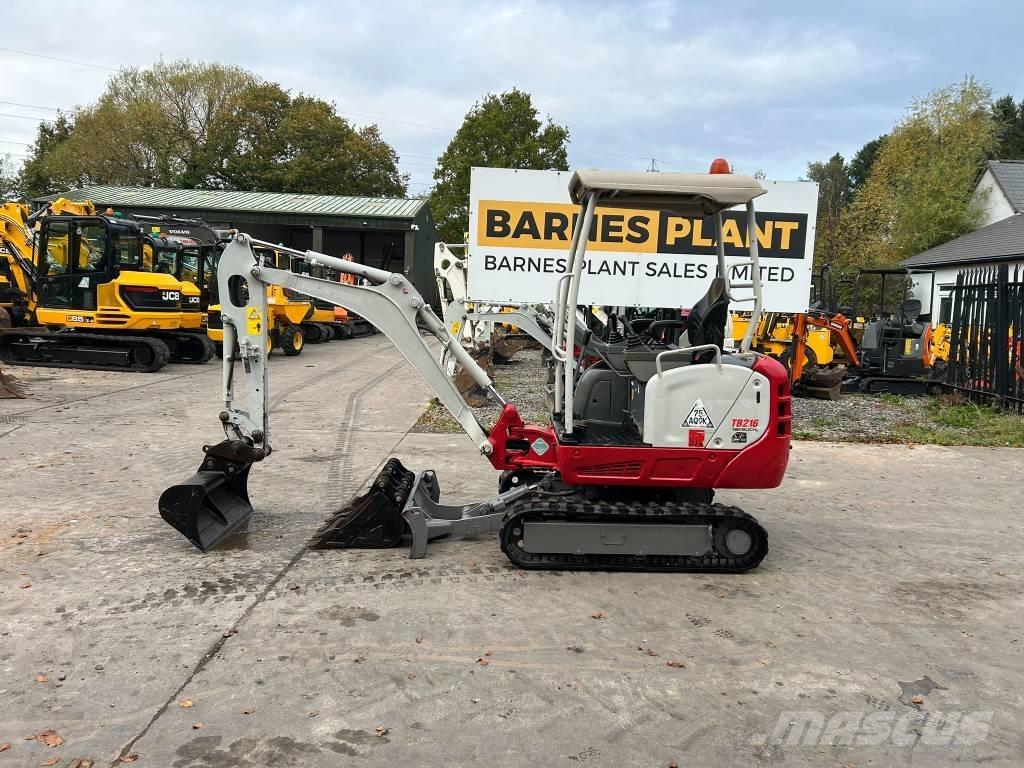 Takeuchi TB 216 Minigravere <7t