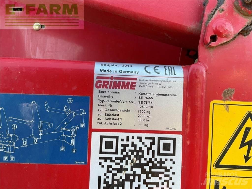 Grimme se 75-55 Potetopptakere
