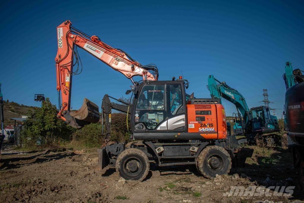 Hitachi ZX 145 Hjulgravere