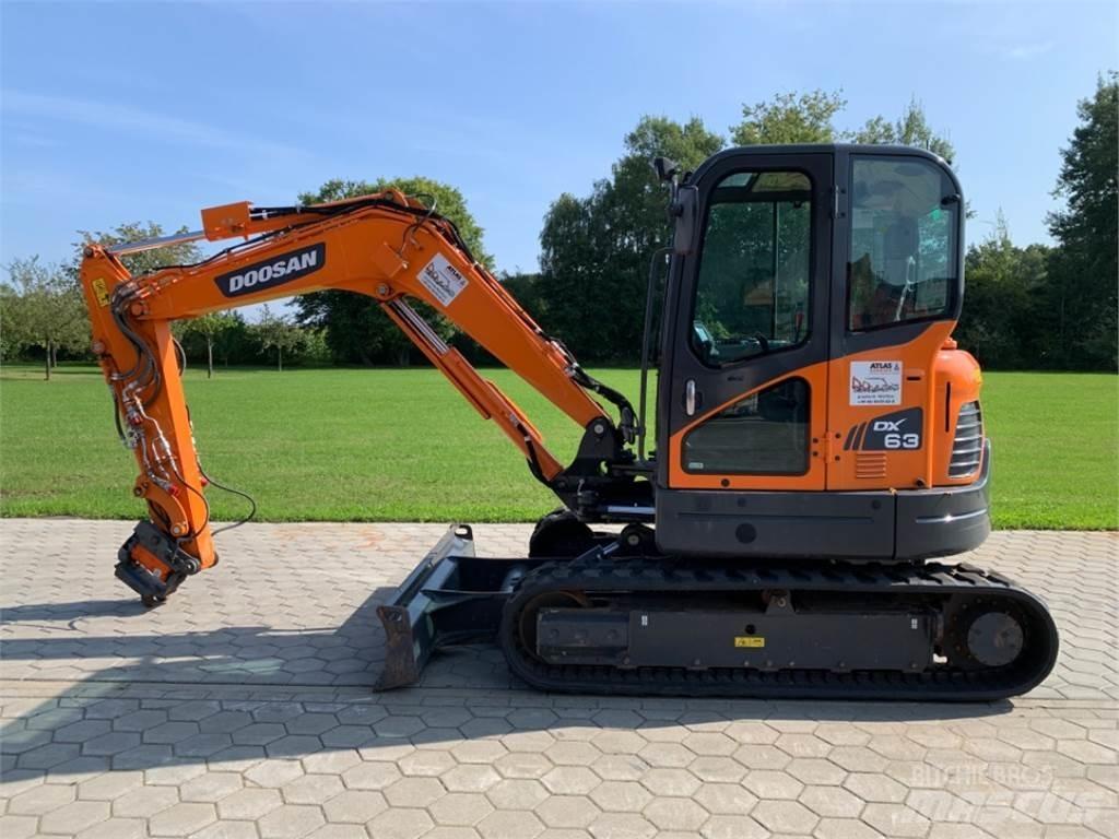 Doosan DX63-3 Minigravere <7t