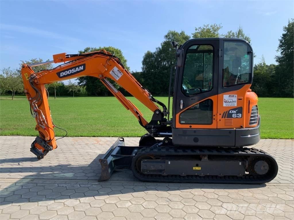 Doosan DX63-3 Minigravere <7t