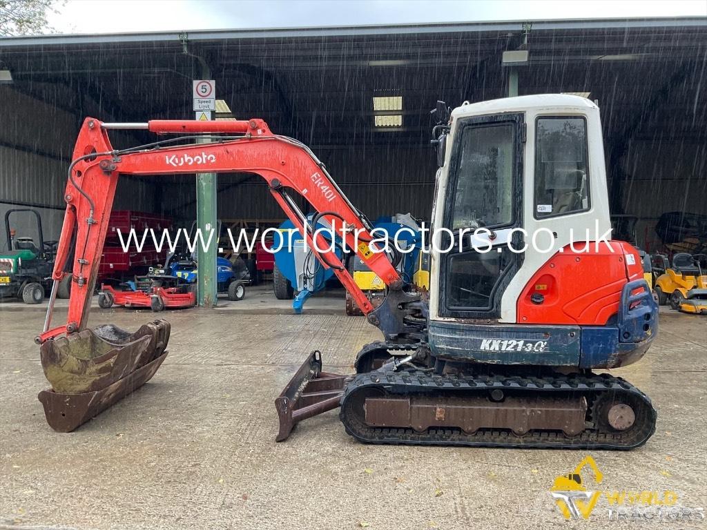 Kubota KX 121-3 A Minigravere <7t