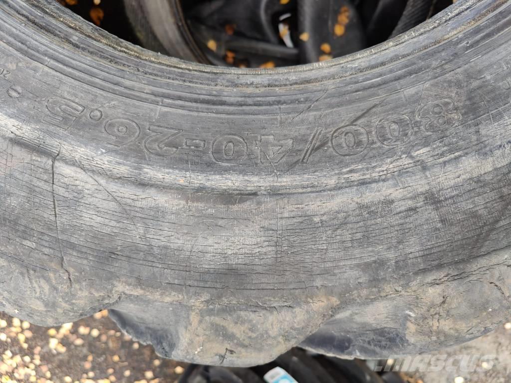 Nokian 800/40-26,5 Dekk, hjul og felger