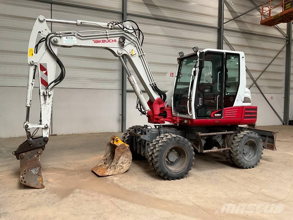 Takeuchi TB 295 W Hjulgravere