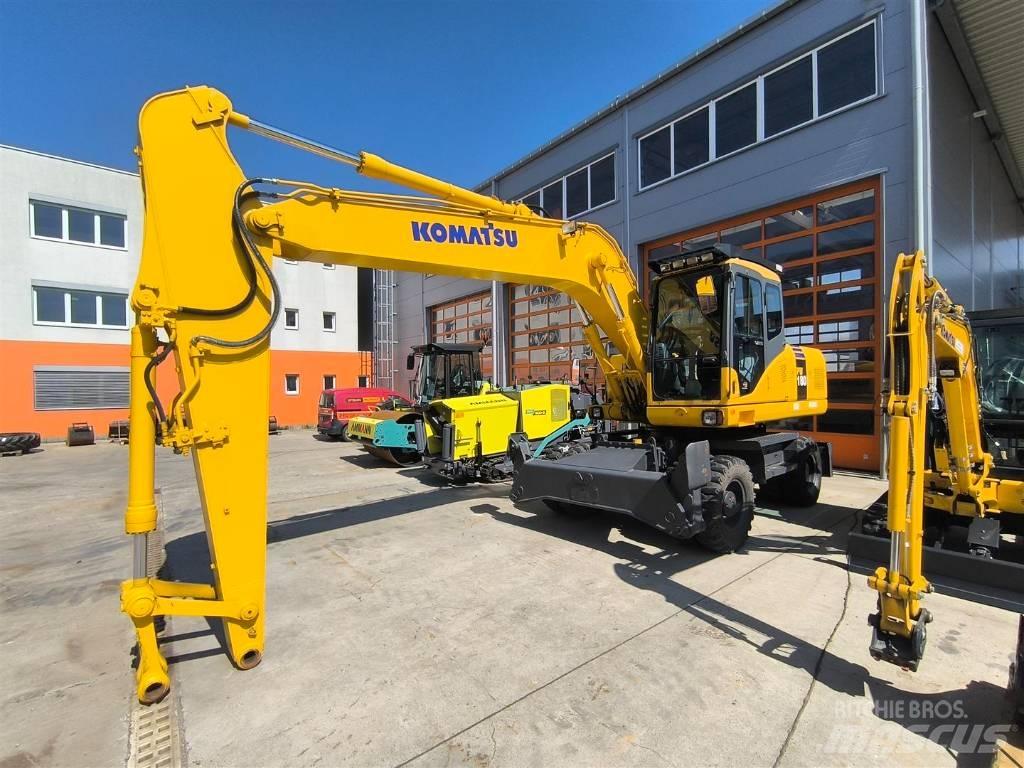 Komatsu PW 180-7 Hjulgravere