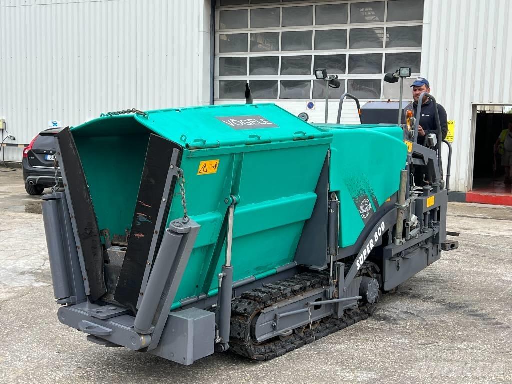 Vögele Super 800 Asfaltutleggere