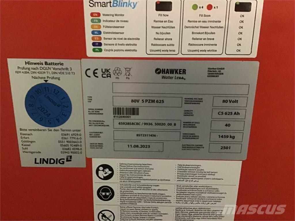 Linde E35L Elektriske trucker