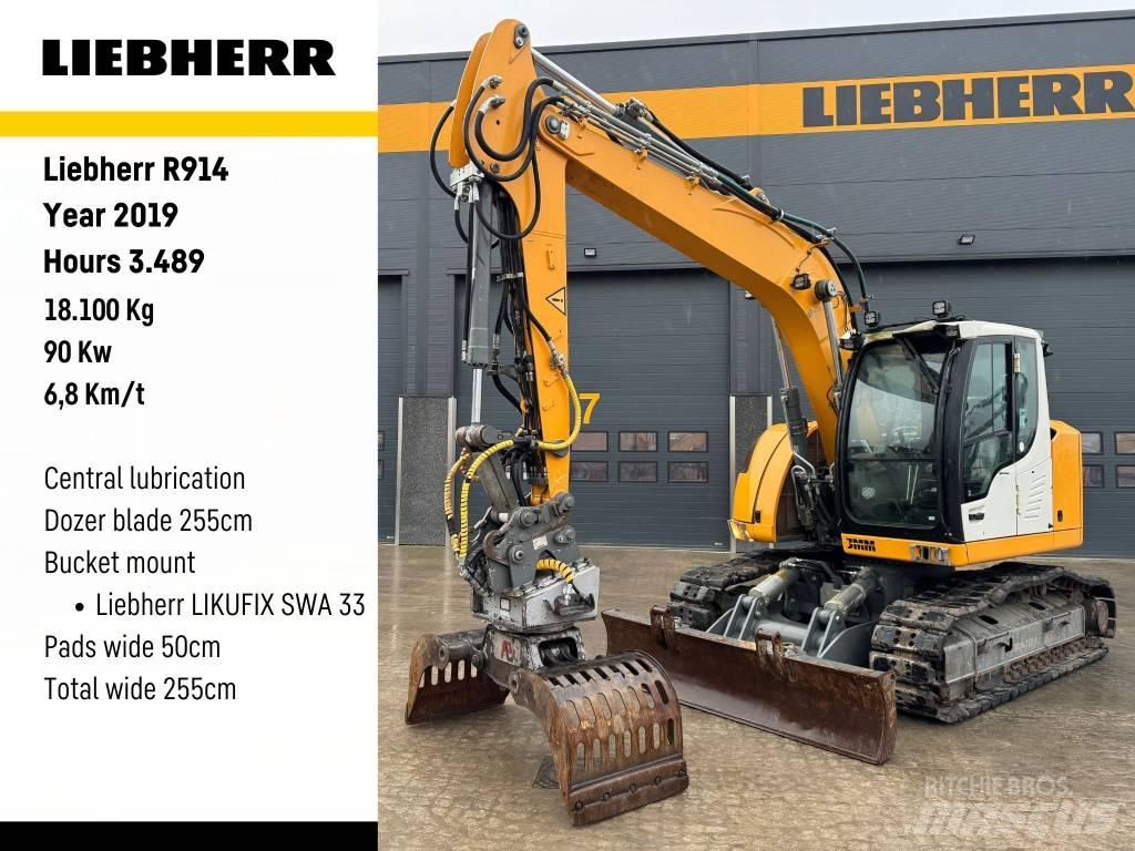 Liebherr R914 Beltegraver