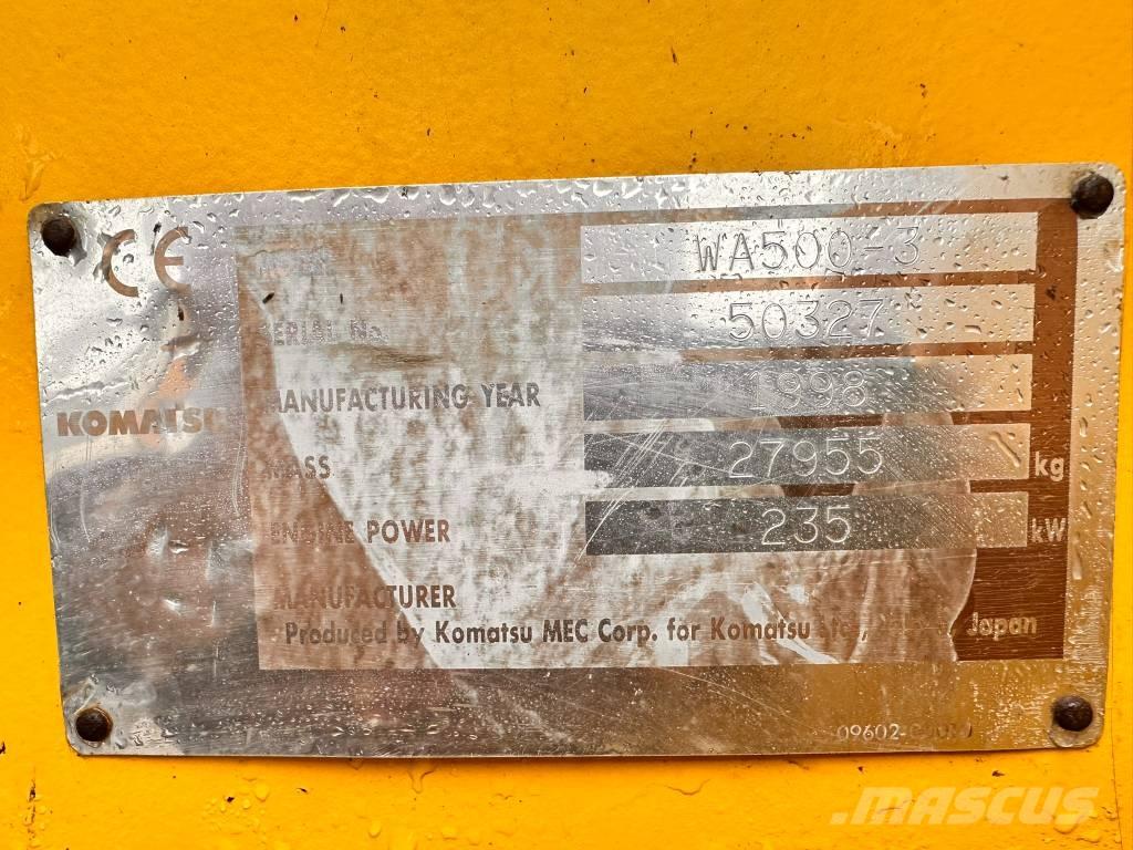 Komatsu WA500-3 Hjullastere