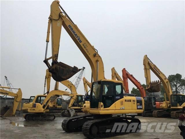 Komatsu pc200-7 Beltegraver