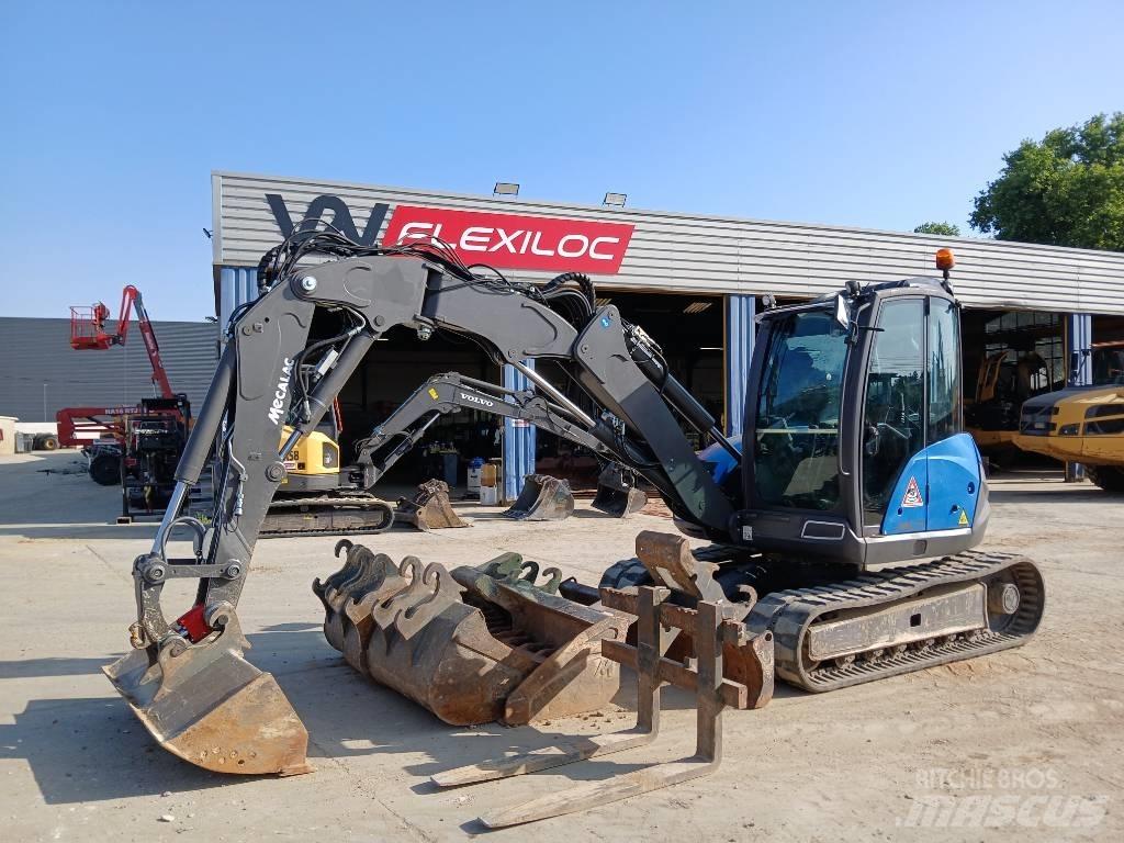 Mecalac 8 MCR Beltegraver