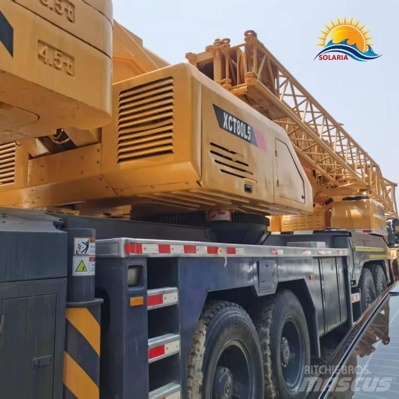 XCMG xct80l5 Allterreng kraner