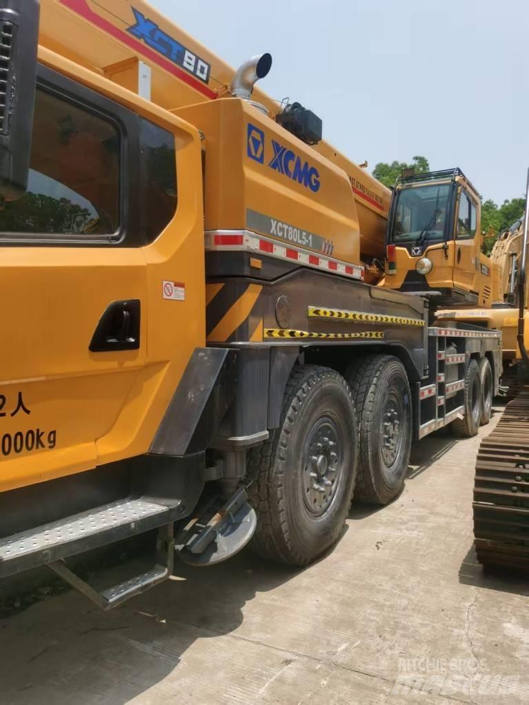 XCMG xct80l5 Allterreng kraner