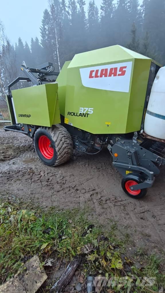CLAAS 375 Uniwrap Rundballepresser