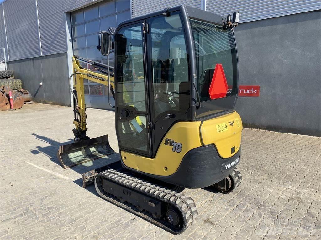Yanmar SV18 Hjulgravere