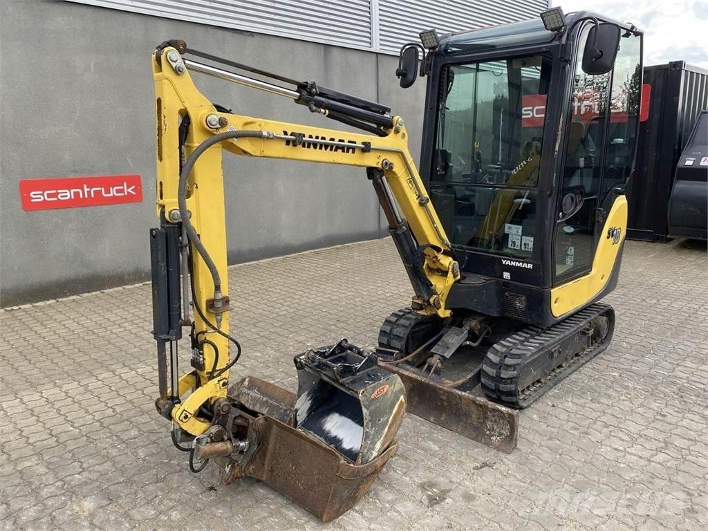 Yanmar SV18 Hjulgravere