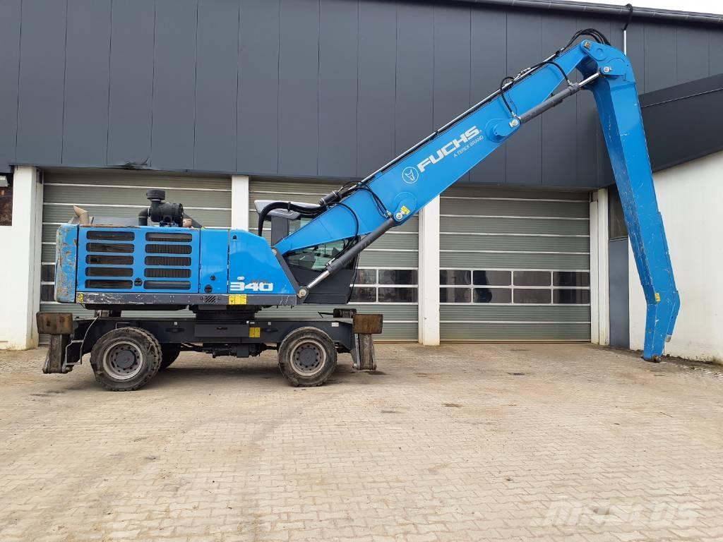 Fuchs MHL340 T4F Gravemaskiner for avfallshåndtering