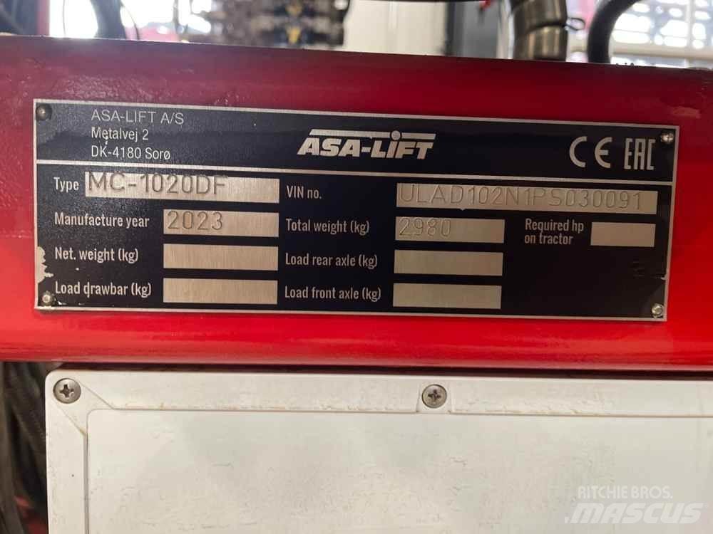 Asa-Lift MC-1020DF Landbruk - Annet