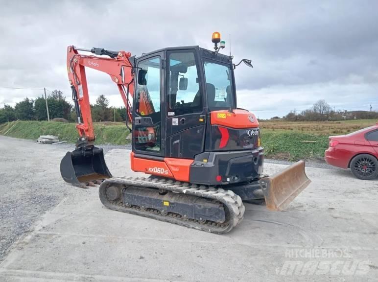 Kubota KX 060-5 Minigravere <7t