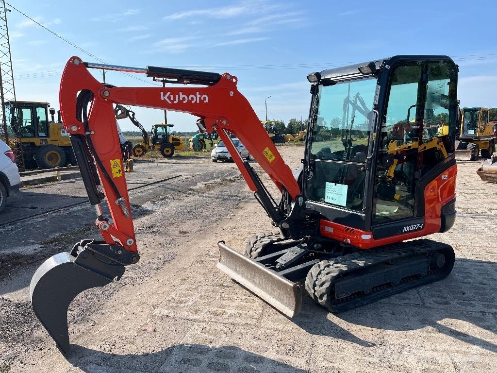 Kubota KX 027-4 Minigravere <7t