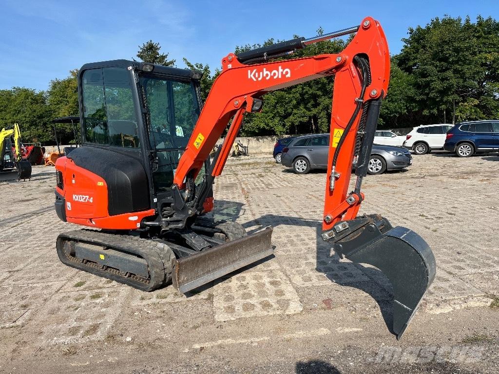 Kubota KX 027-4 Minigravere <7t