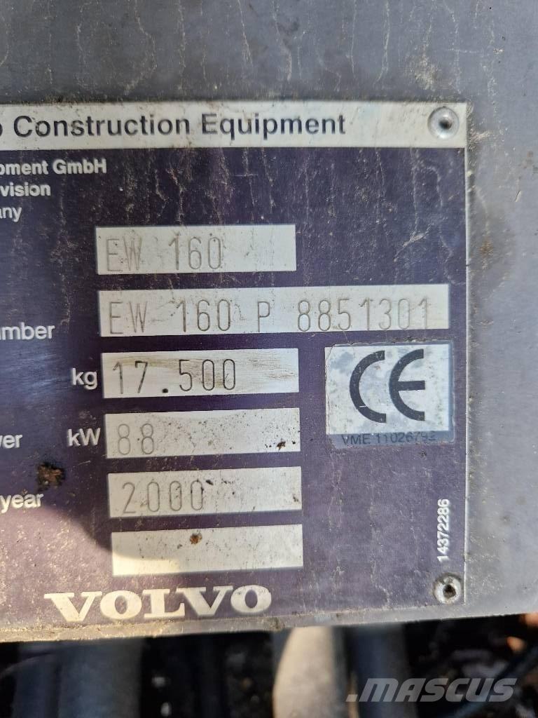 Volvo EW 160 Hjulgravere