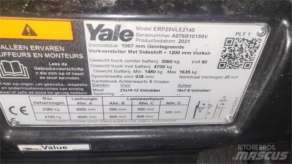 Yale ERP25VL 2021 Elektriske trucker