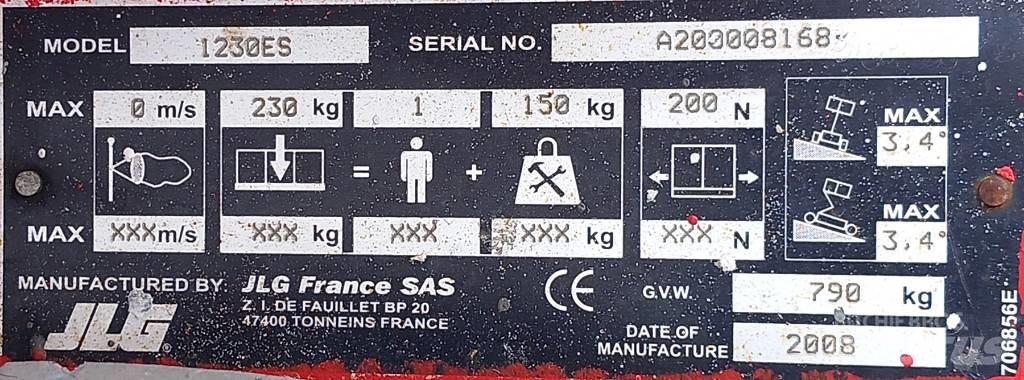 JLG 1230 ES Sakselifter