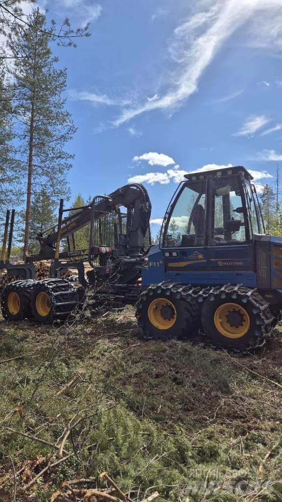 Rottne F11D Lassbærere