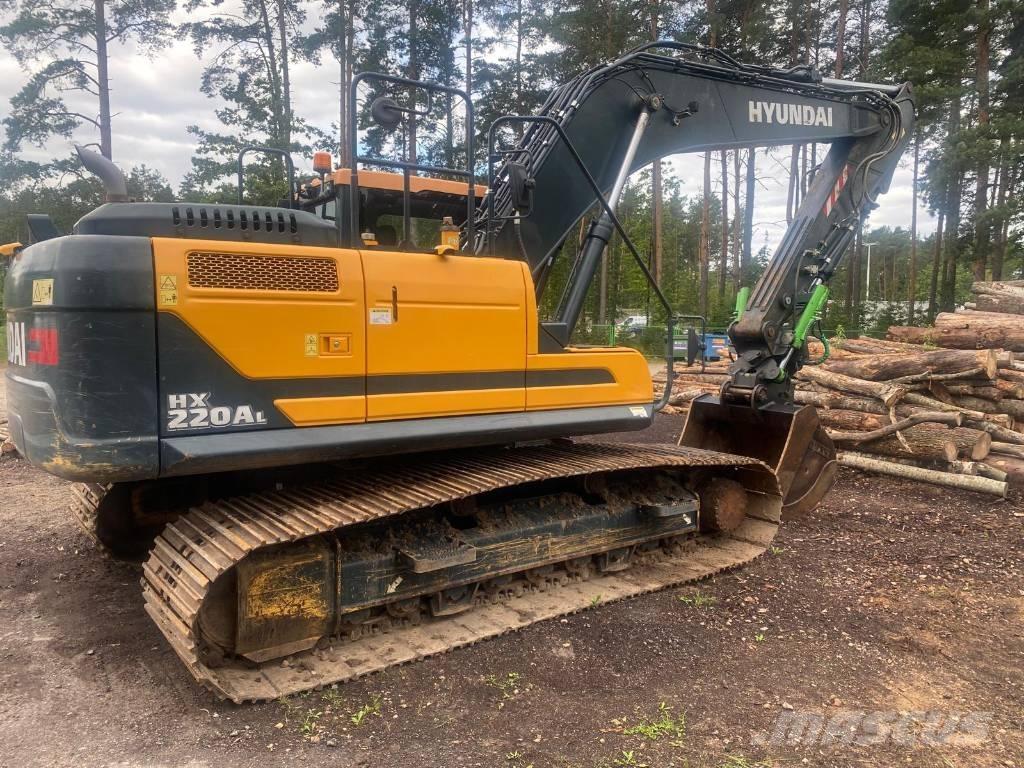 Hyundai HX 220 AL Beltegraver