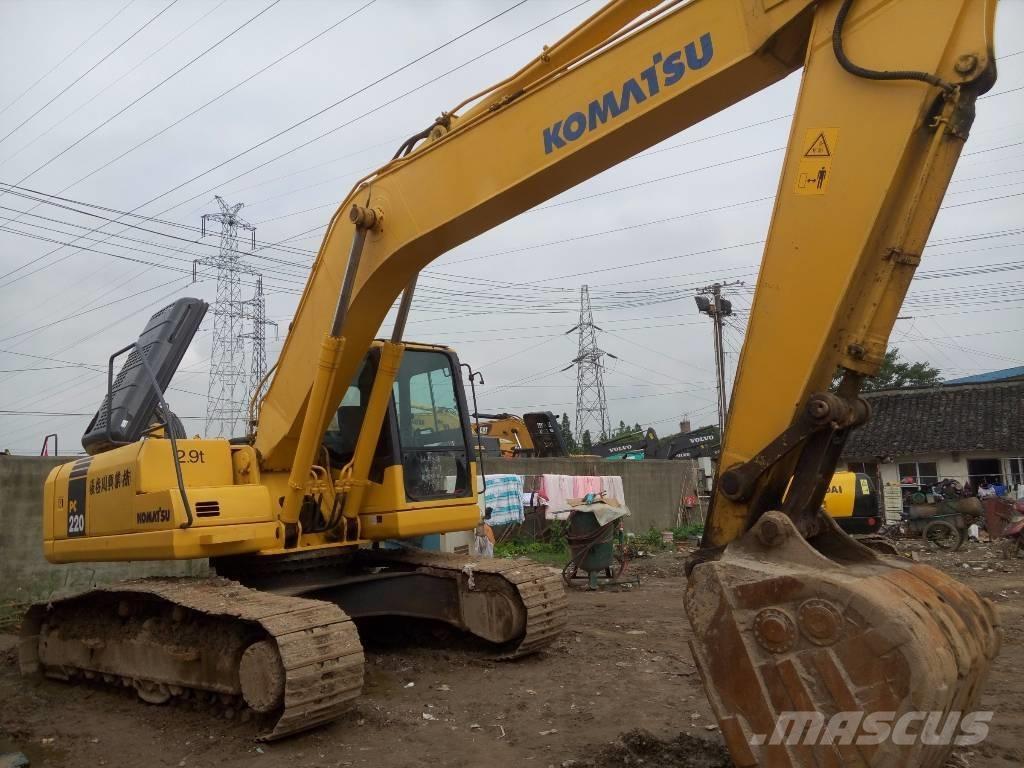 Komatsu PC 220-7 Beltegraver