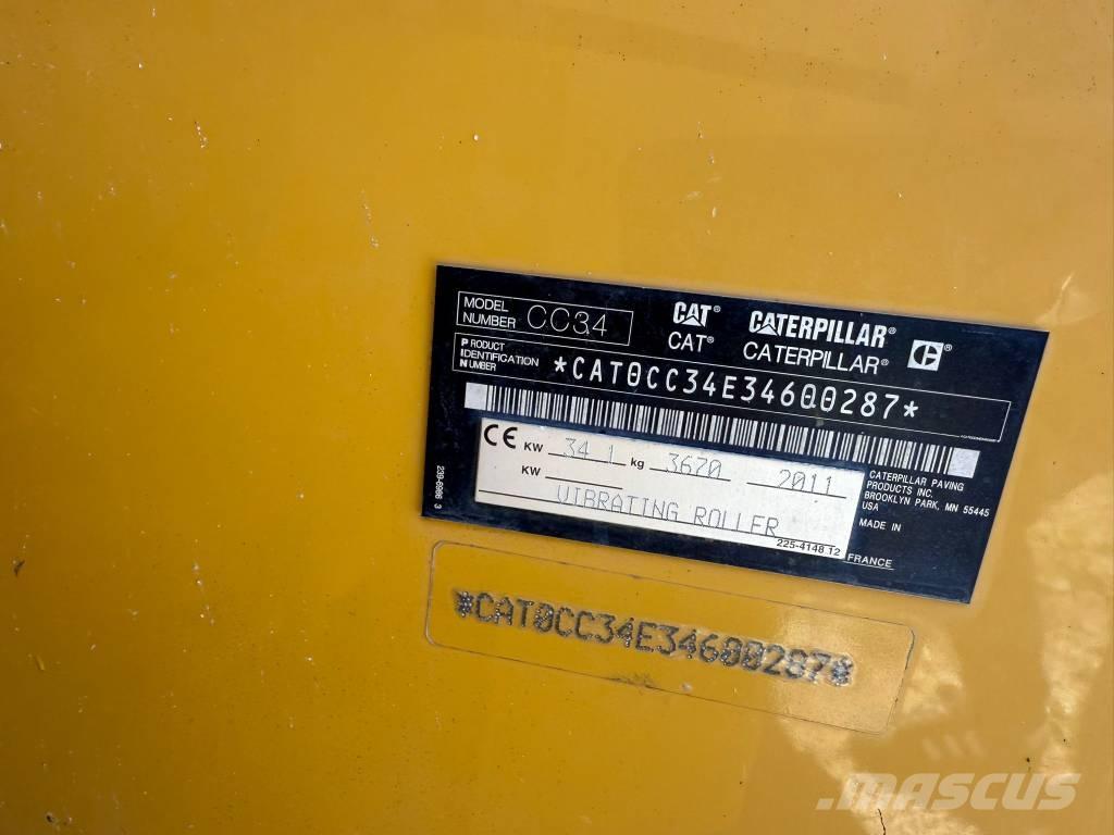 CAT CC 34 Kombivalser