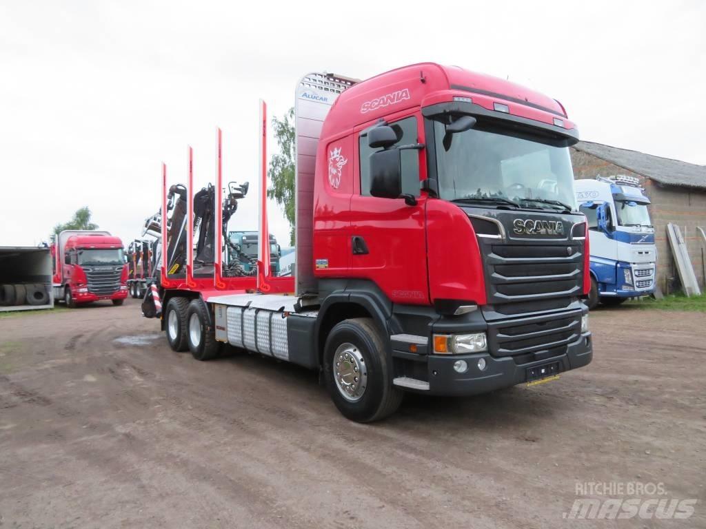 Scania R 450 Tømmerbiler