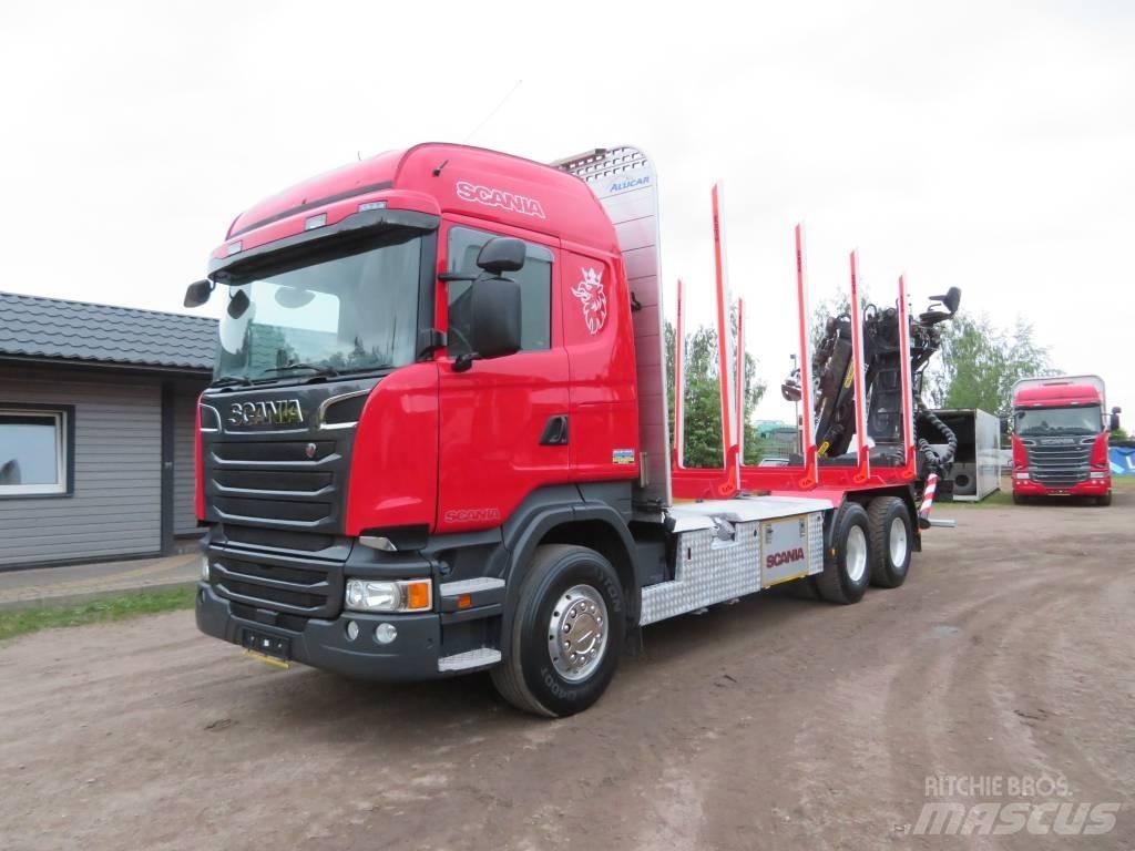 Scania R 450 Tømmerbiler